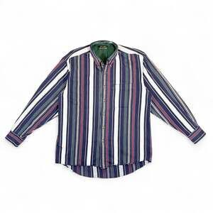 Colours by Alexander Julian Medium Multicolor Striped Button-Down Shirt